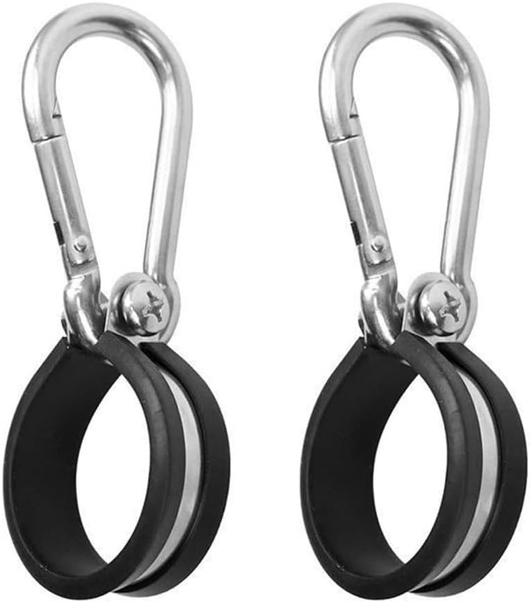 Kabelclips 40 mm - RVS met rubberinleg - P-clips voor kabels en slangen - Bespaar ruimte en organiseer - ShopVlot