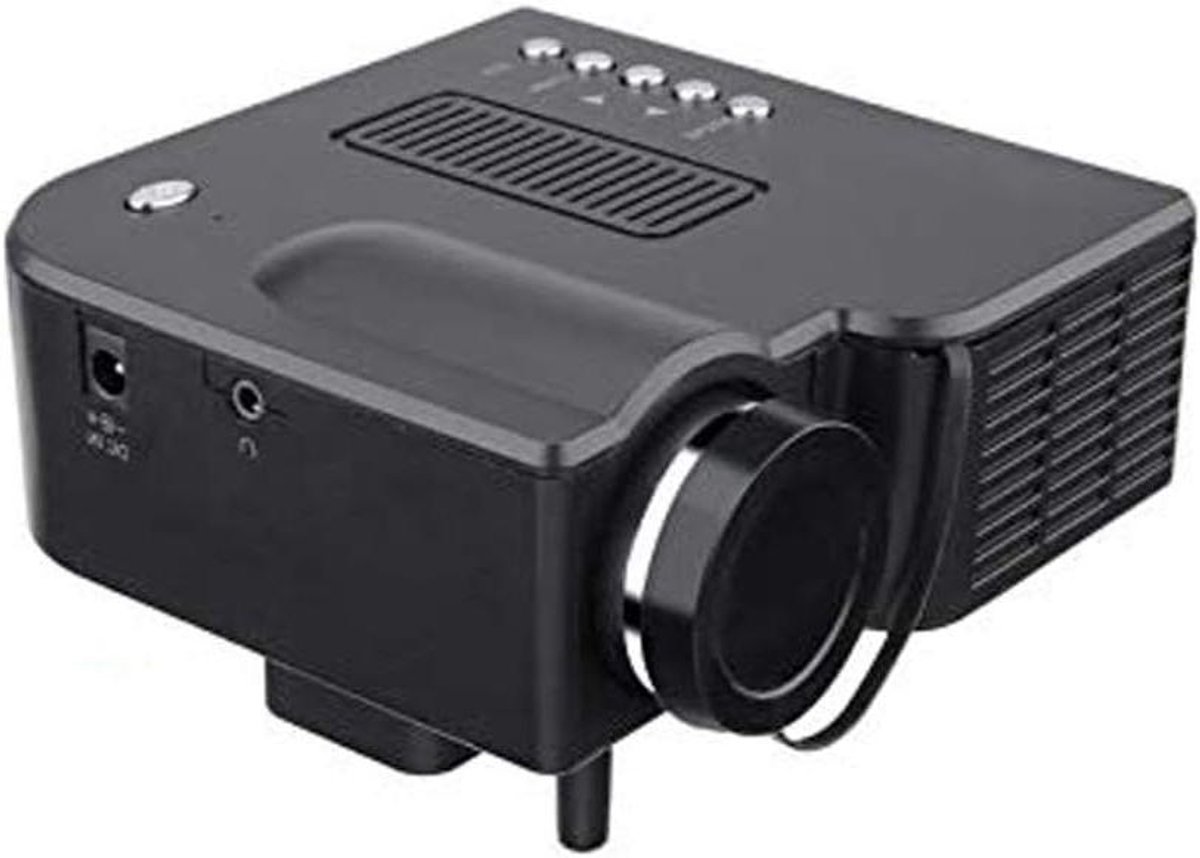 Mini Projector - Draagbare Beamer - Home Cinema - Synchroniseer Telefoon - HD - Wit