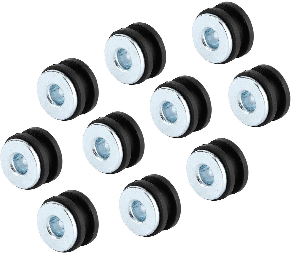 Grommet Tool Kit 20 Sets - 10PCS Rubber Grommets - 10PCS Rocket Motorfiets Grommets - Vervang bij beschadiging - ShopVlot