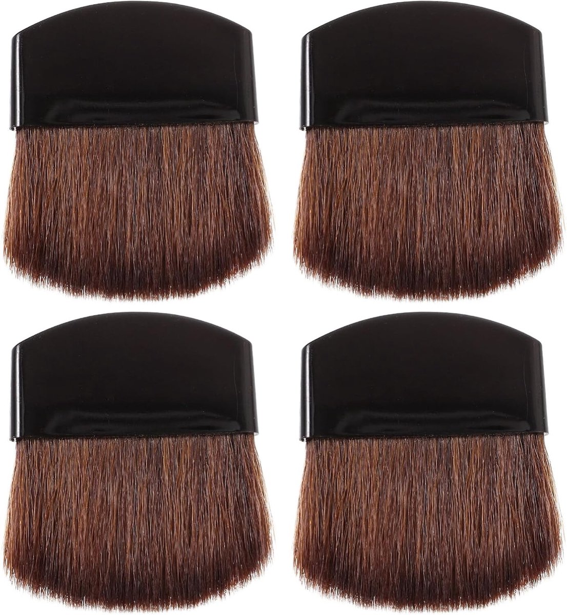 FRCOLOR 4pcs Face Brushes Powder Makeup Brush Rouge Powder Foundation Makeup Brush Face Makeup Brush Small Cosmetic - ShopVlot