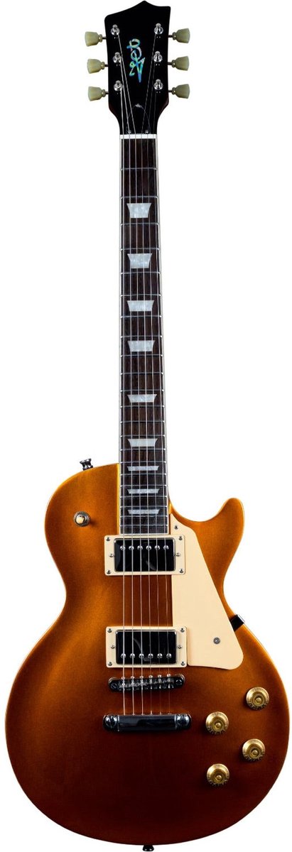 JET Guitars JL-500 Gold Top elektrische gitaar