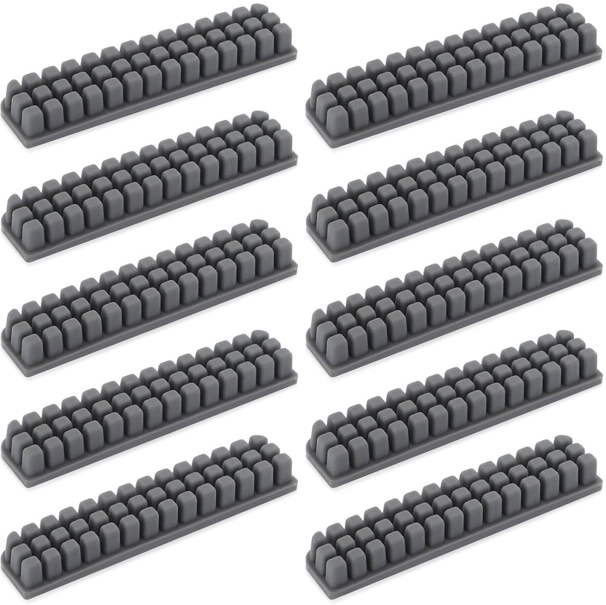 SnelShoppen - 10 Stuks Silicone Nozzle Reinigingsborstel voor 3D Printers, Nozzle Schoonmaak Tool, Vervangset voor Bambu Lab A1, Hoogwaardige Silicone