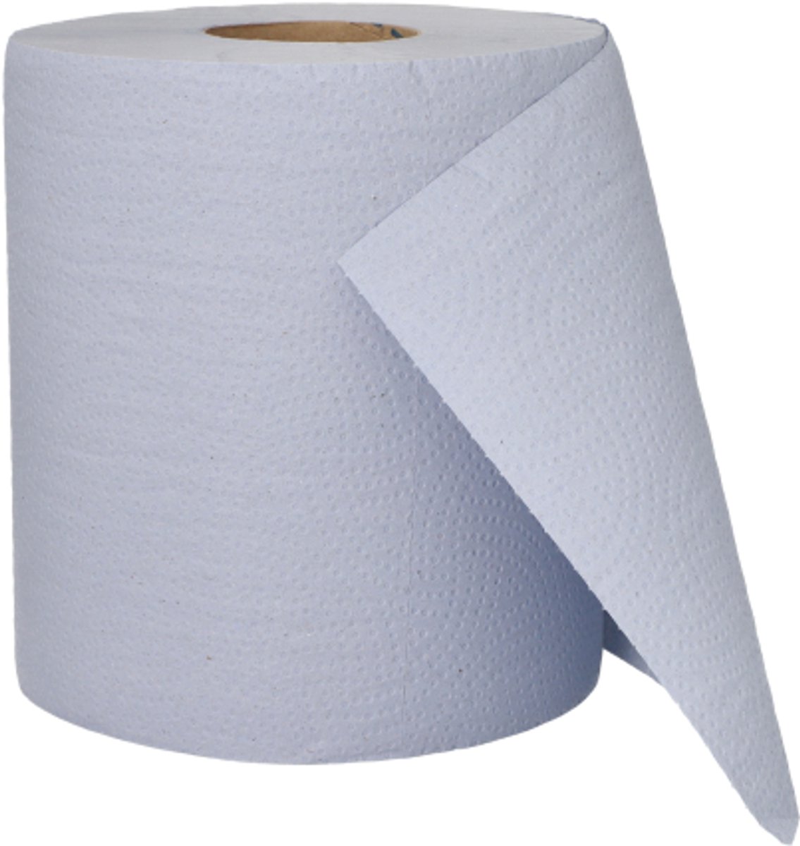 1x 2 Poetsrollen 2-laags Ø 20 cm · 1675 m x 22 cm blauw geperforeerd 500 afscheurstroken vel 22 × 335 cm