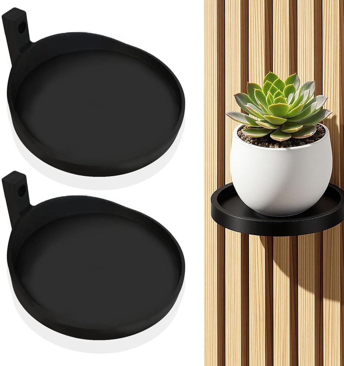 Omgoods - Set van 2 Plantstands voor Binnen en Buiten