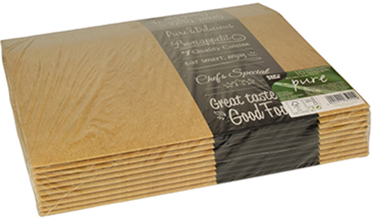 10 Catering dozen pure hoekig 8 cm x 24,5 cm x 35,5 cm Good Food small