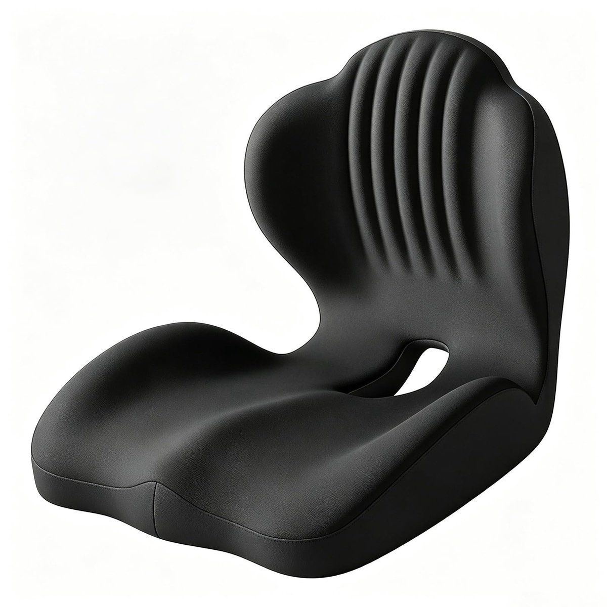 Omgoods - Ergonomisch L-vormig Zitkussen met Lendensteun en Coccyx Uitsparing