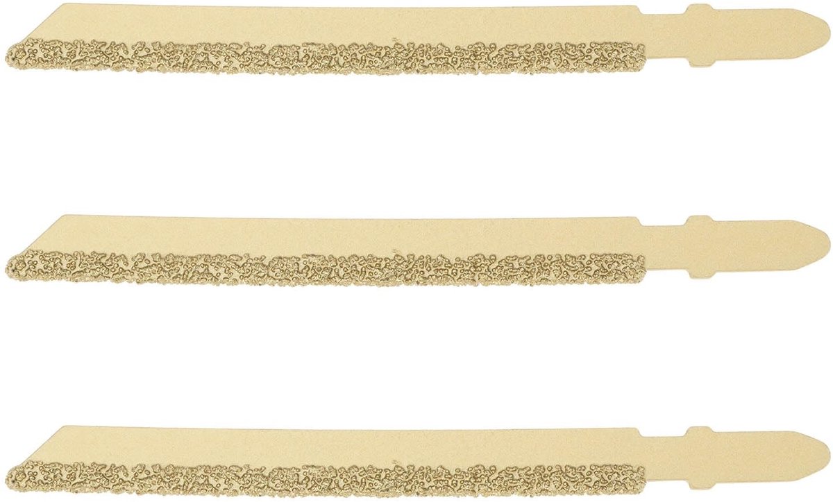 Omgoods - 3 Stuks Diamant Decoupeerzaagbladen 100mm voor Tegels en Marmer