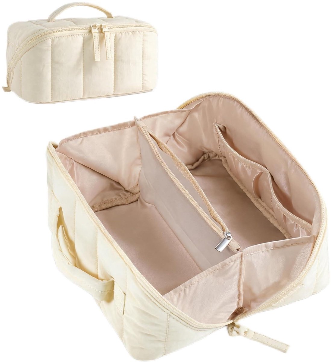 Omgoods - Draagbare Waterdichte Make-uptas voor Dames - Klassiek en Elegant