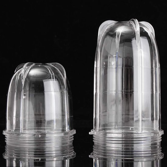Heldere Plastic Bekers voor 250W Magic Bullet Juicer - Vervangende Accessoires voor Smoothies en Sapjes — afbeelding 4
