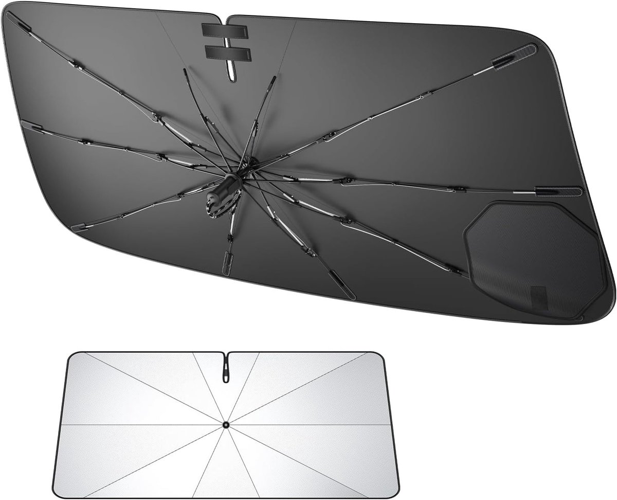Omgoods - Auto Parasol voor Jeep Avenger met UV- en Hittebescherming