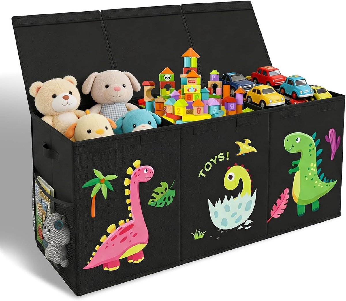 Omgoods - Extra Grote Opbergdoos met Deksel voor Kinderen