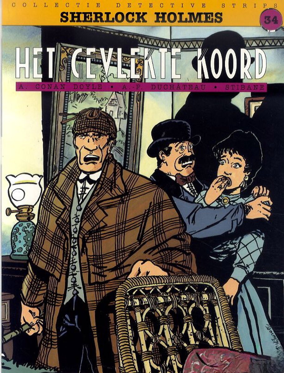 Sherlock Holmes , Het Gevlekte Koord - Duchateau