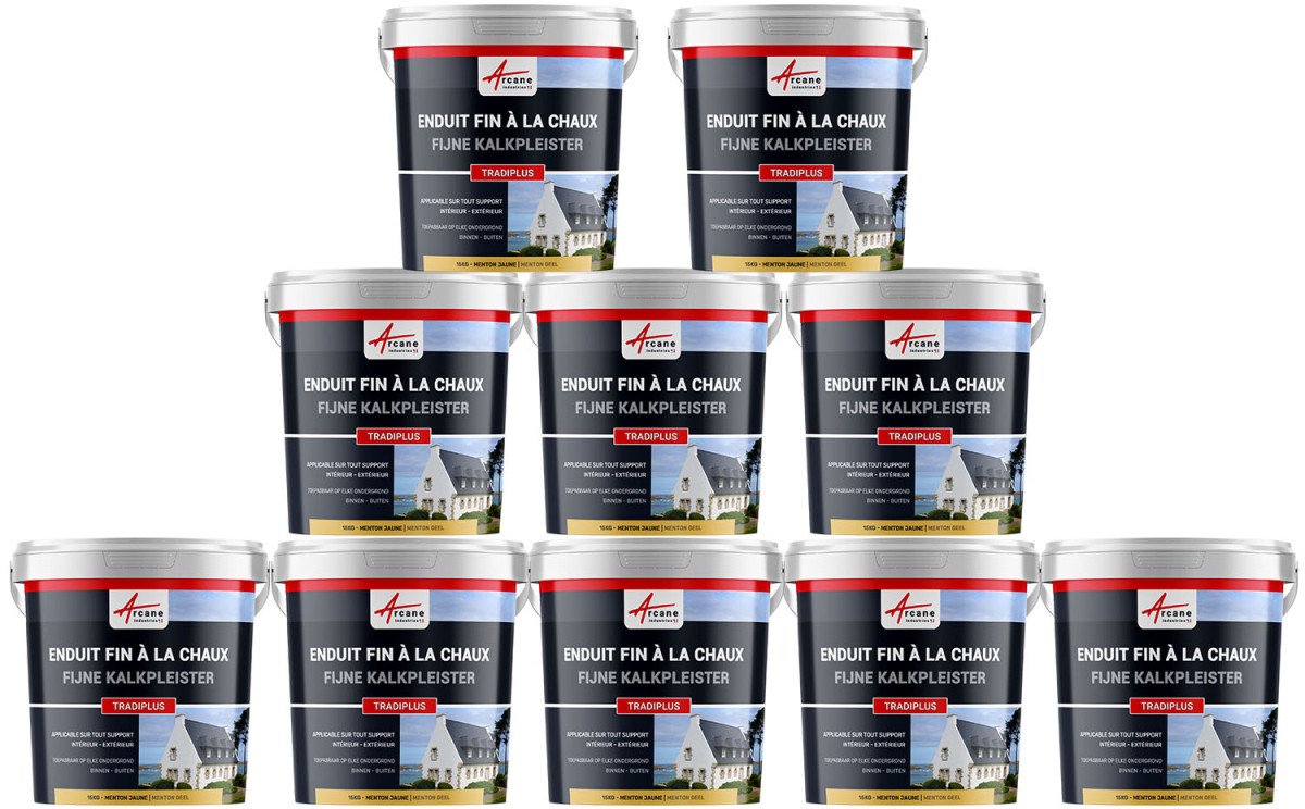 Fijne kalkpleister voor binnen- en buitendecoratie - TRADIPLUS
