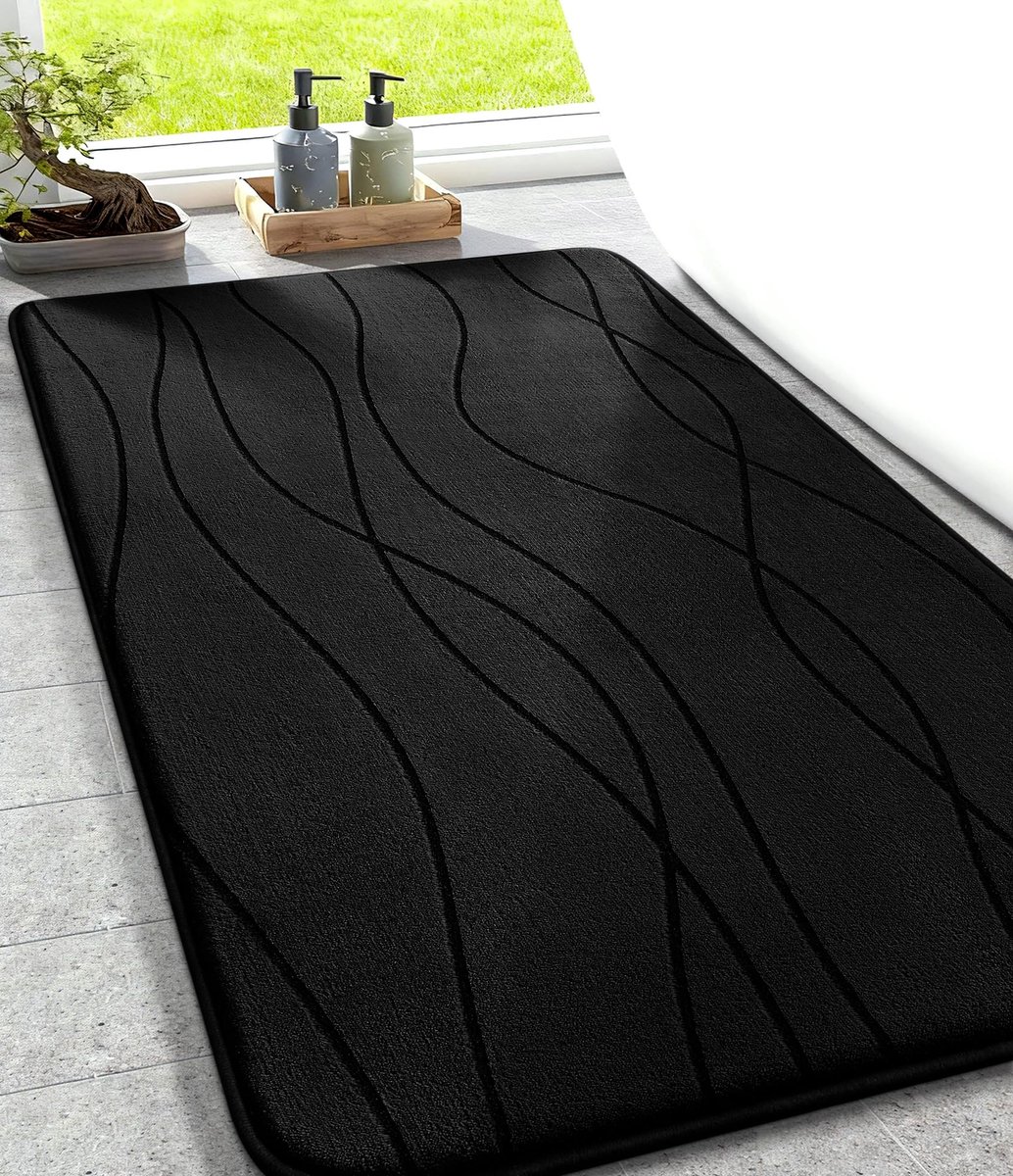 Omgoods - Memory Foam Badmat met Antislip en Wasbaar Ontwerp