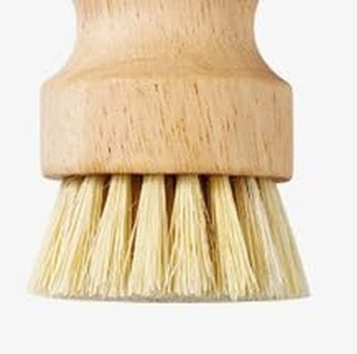 Omgoods - Set van 6 Houten Afwasborstels met Sisal en Kokosnoot