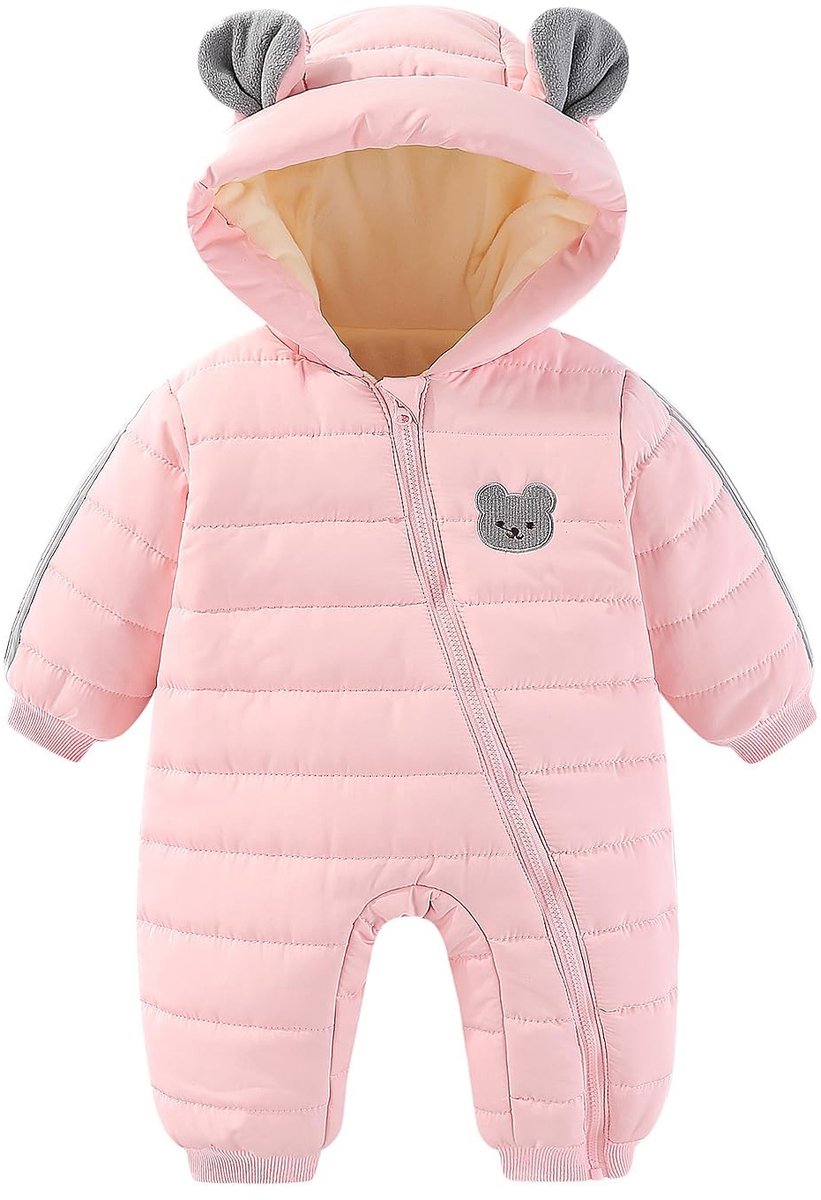 Omgoods - Baby Winter Snowsuit met Capuchon voor Zuigelingen
