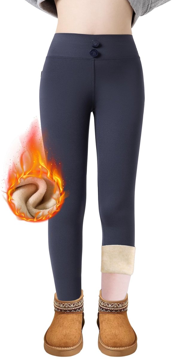 Omgoods - Thermoleggings voor Kinderen met Fleece Voering