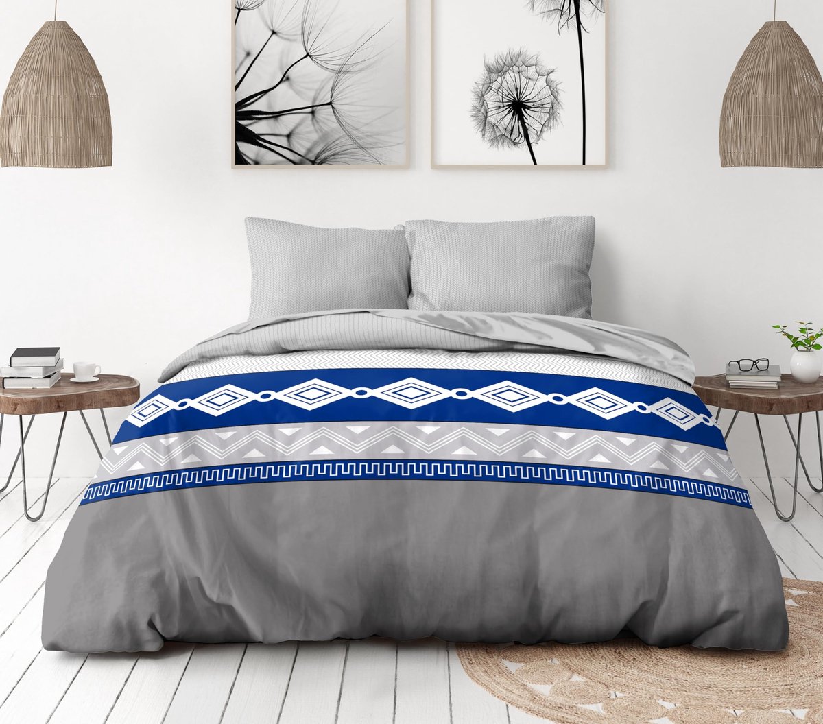 Omgoods - Duvet Cover 140 x 200 cm - Microfiber