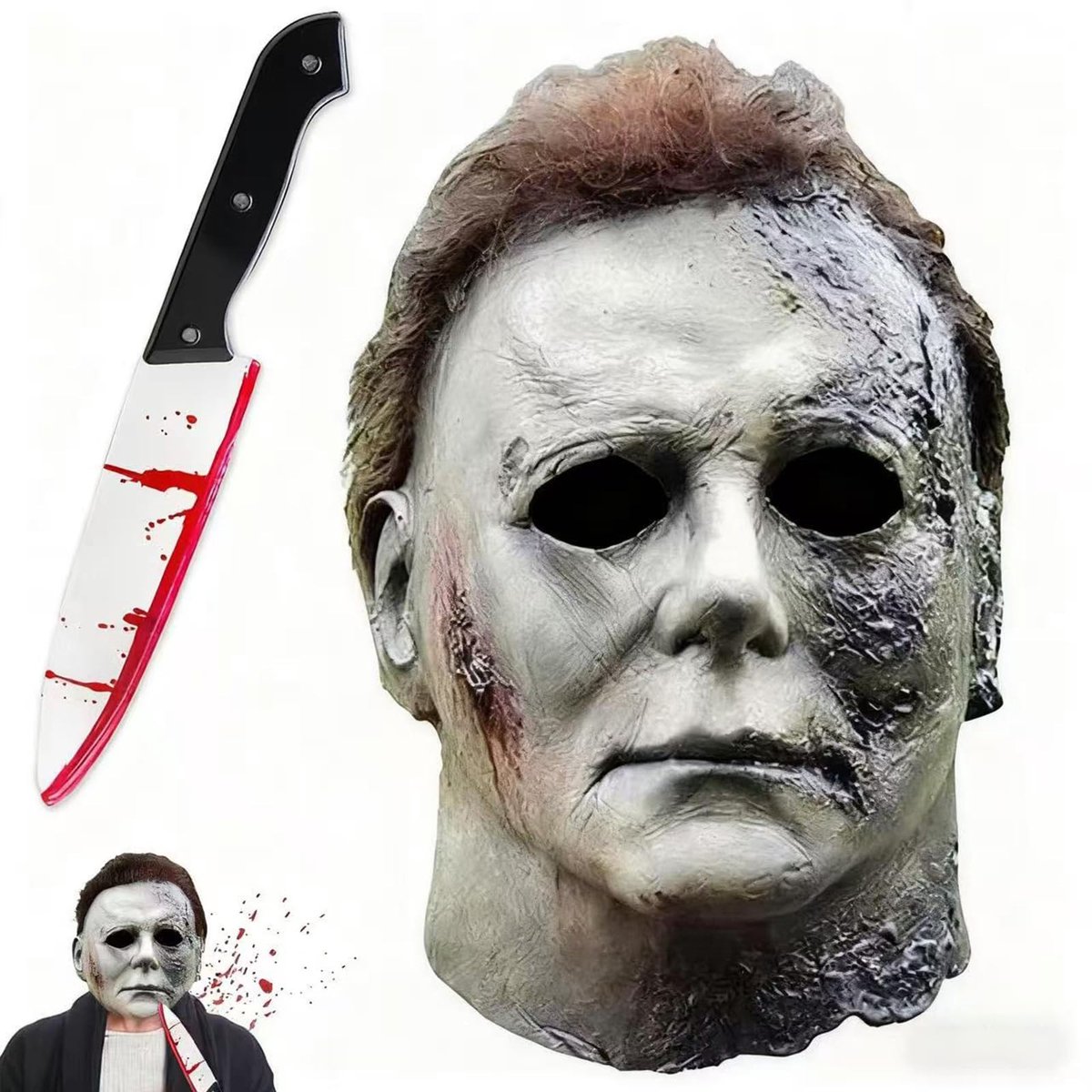 Omgoods - Michael Myers Horror Masker voor Cosplay