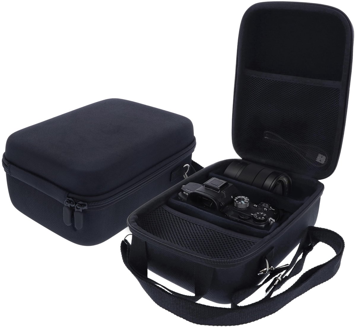 Omgoods - Beschermende Tas voor Sony Alpha 7 II Camera met Schouderband