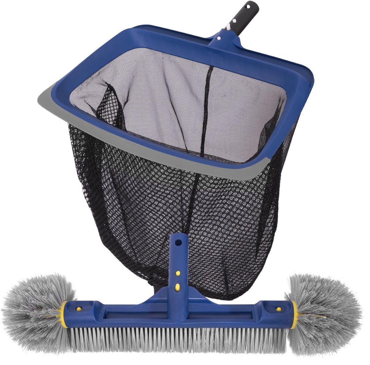 Omgoods - 2-in-1 Poolreinigingsset met Net en Borstel