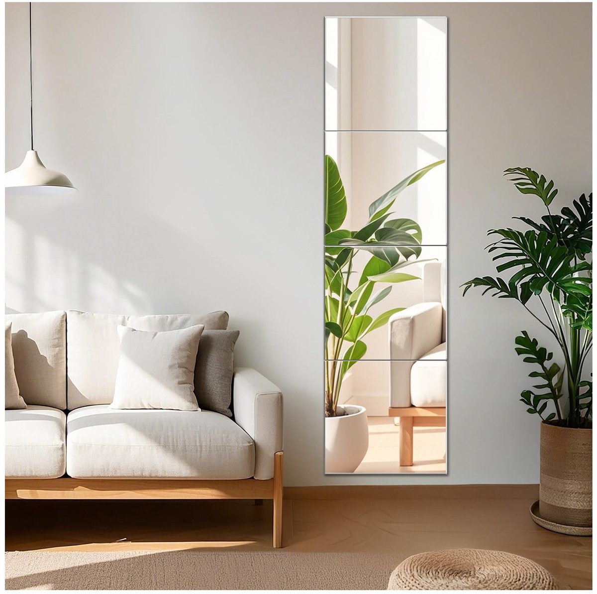 Omgoods - Zelfklevende Spiegeltegels voor Wanddecoratie