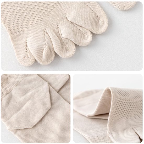 Omgoods - Antislip Teensokken voor Dames, Set van 5 Paar van Omgoods — afbeelding 5