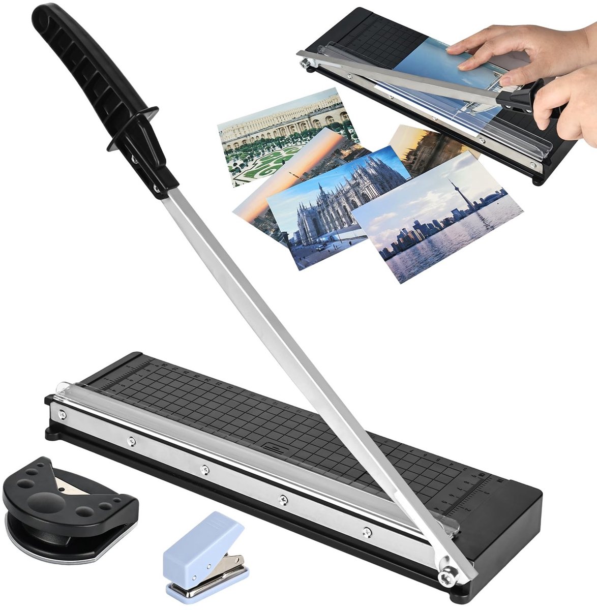 Omgoods - Handmatige Metalen Papercutter A4/B5/A5/B6/B7 - Voor Nauwkeurige Sneden