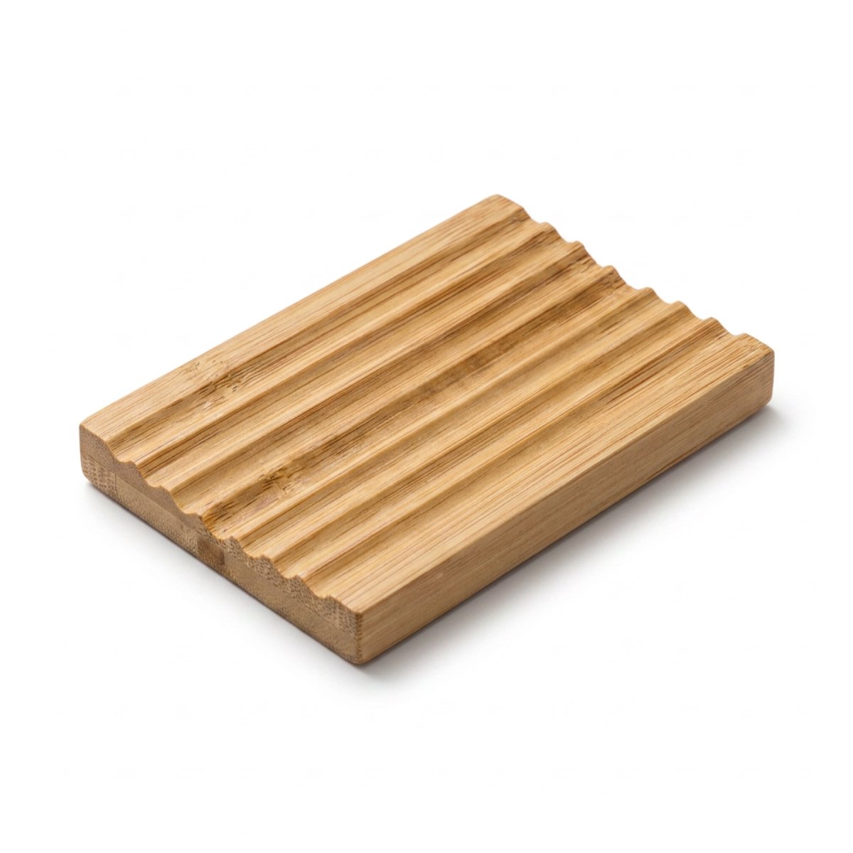 Bamboe Zeepbakje - Houten zeephouder voor in de douche, badkamer of keuken - zeepdoos - zeepschaaltje bamboe hout