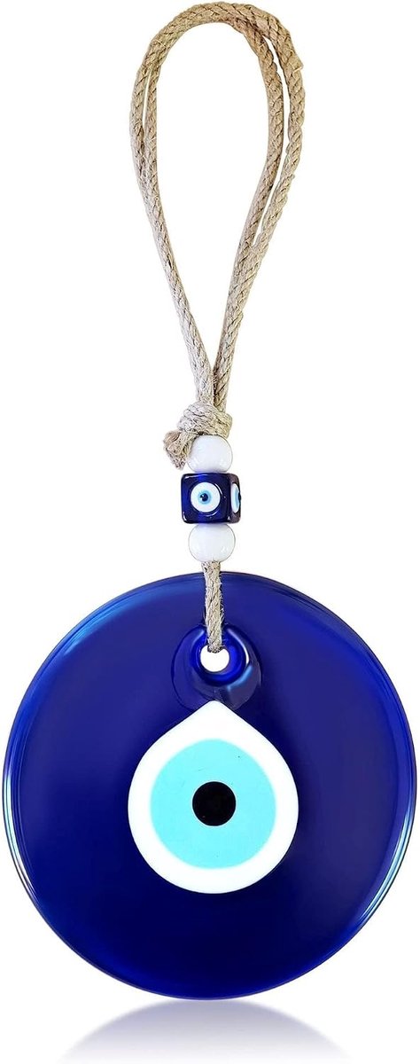 10 cm boze amulet tegen oog glas hanger geluksbrenger voor huisdecoratie en bescherming
