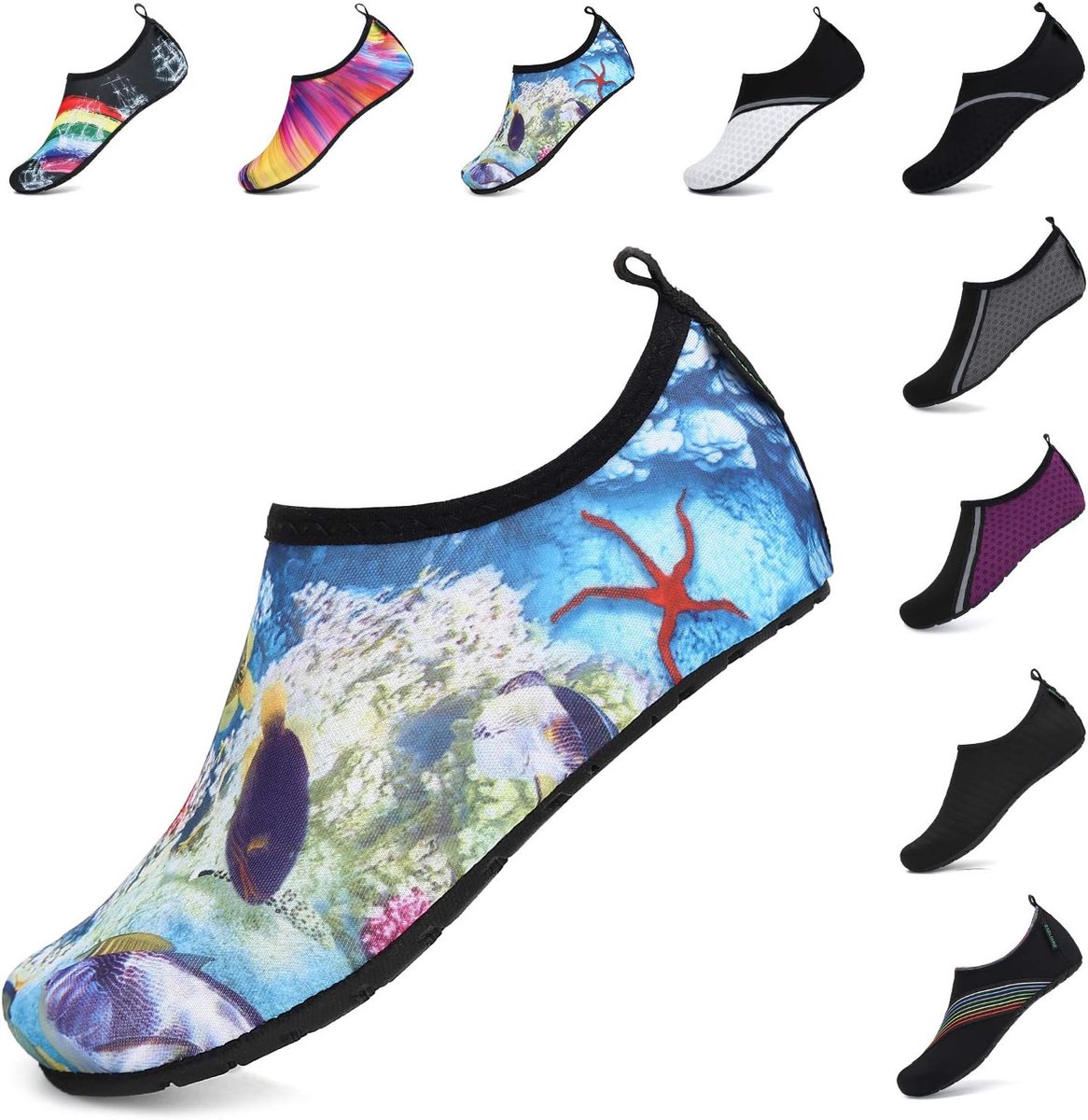 Duikschoenen voor dames en heren, waterschoenen, surfen, strand, hardlopen, watersport, ademende schoenen, elastisch, antislip, superlicht, uniseks