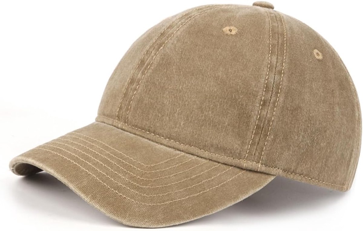 XS-S Gewassen Katoen Baseball Cap,Kleine Hoofd Zomer Running Cap,Petite Zonbescherming Sport Cap (NIEUW 2.0)