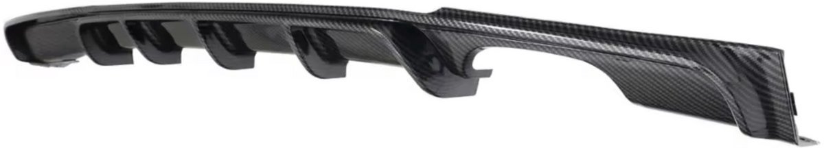 Bumper Diffuser Carbon look - Passend voor BMW F30/F31 320i 325i 328i 335i M Sport (2012, Carbon Look en Achterbumper
