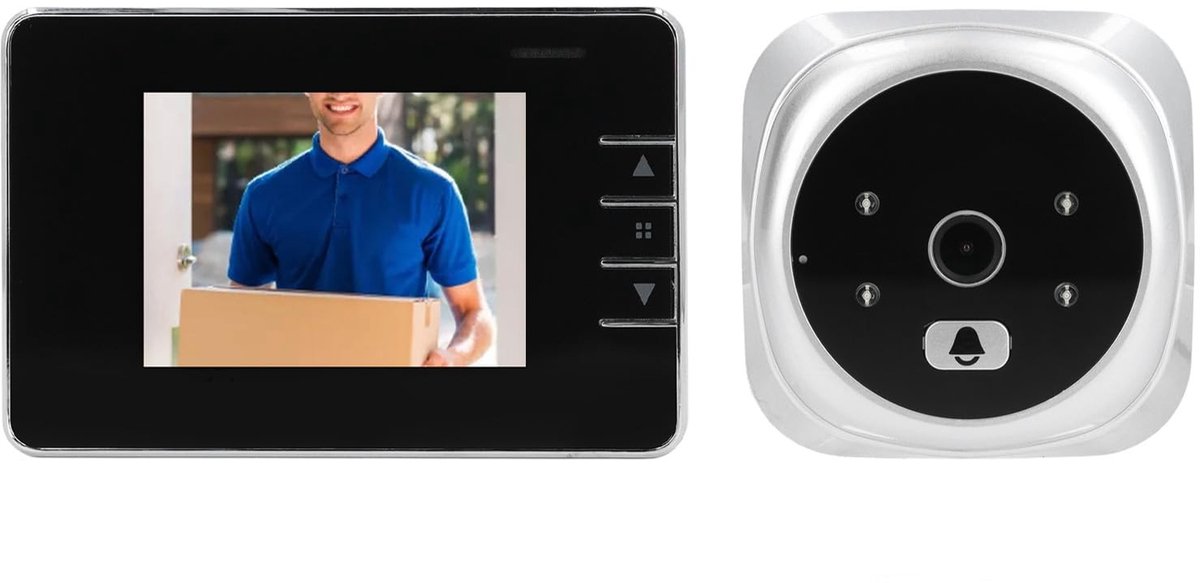 Dailygoods - Digitale Deurkijker met LCD Scherm en Nachtzicht