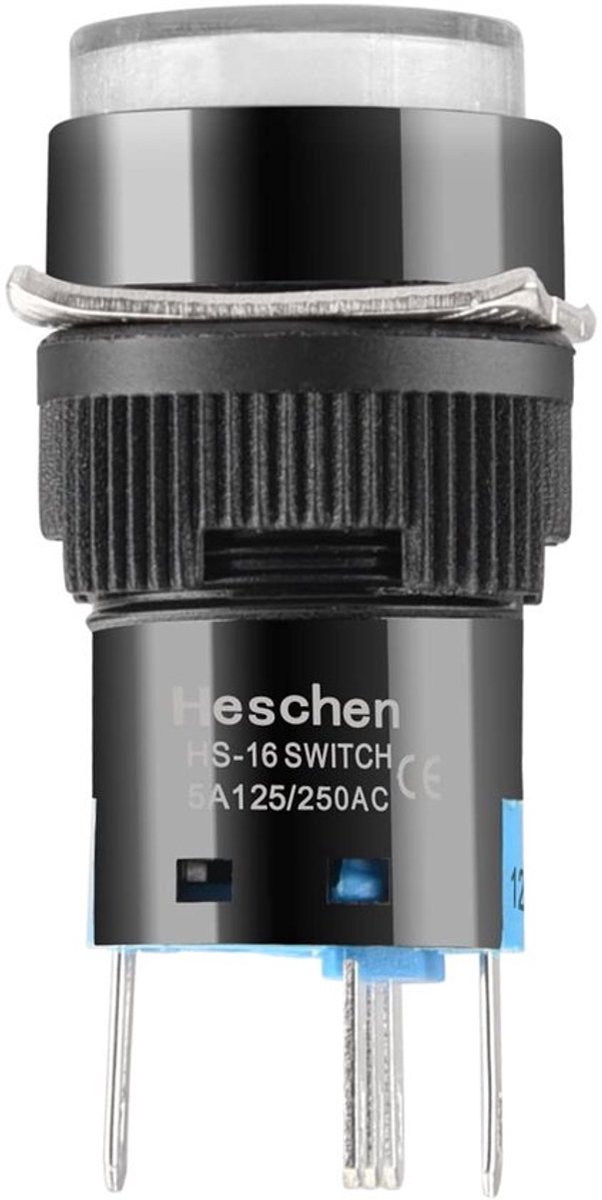 Betrouwbare drukknoppen, 5 stuks, 16 mm - Shopcentral