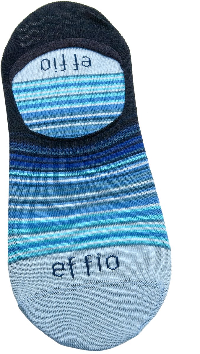 Effio sneaker sokken - Klimaatsokken - Regen - Blauw - maat 41-45