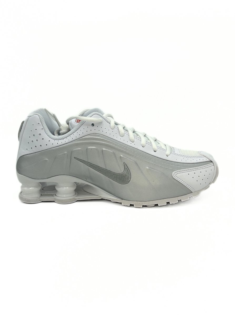 Nike Shox R4 GS Bright Crimson Wit
