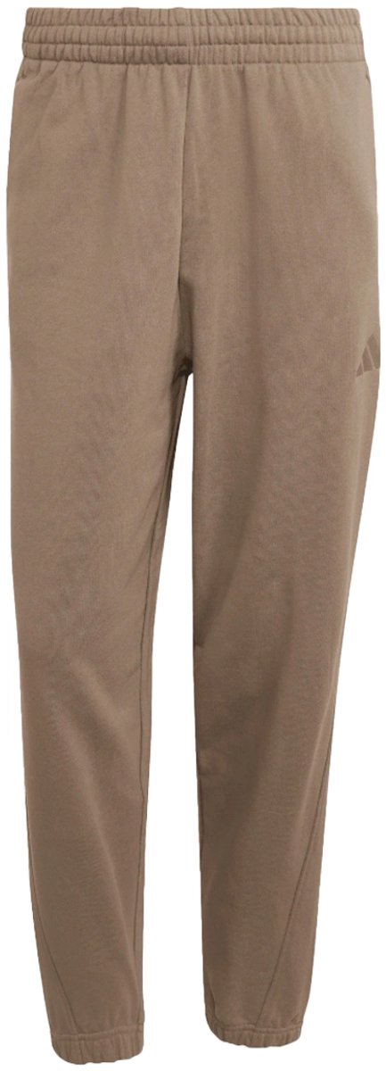 Adidas kit small logo regular-fit cuffed broek in de kleur . Bruin