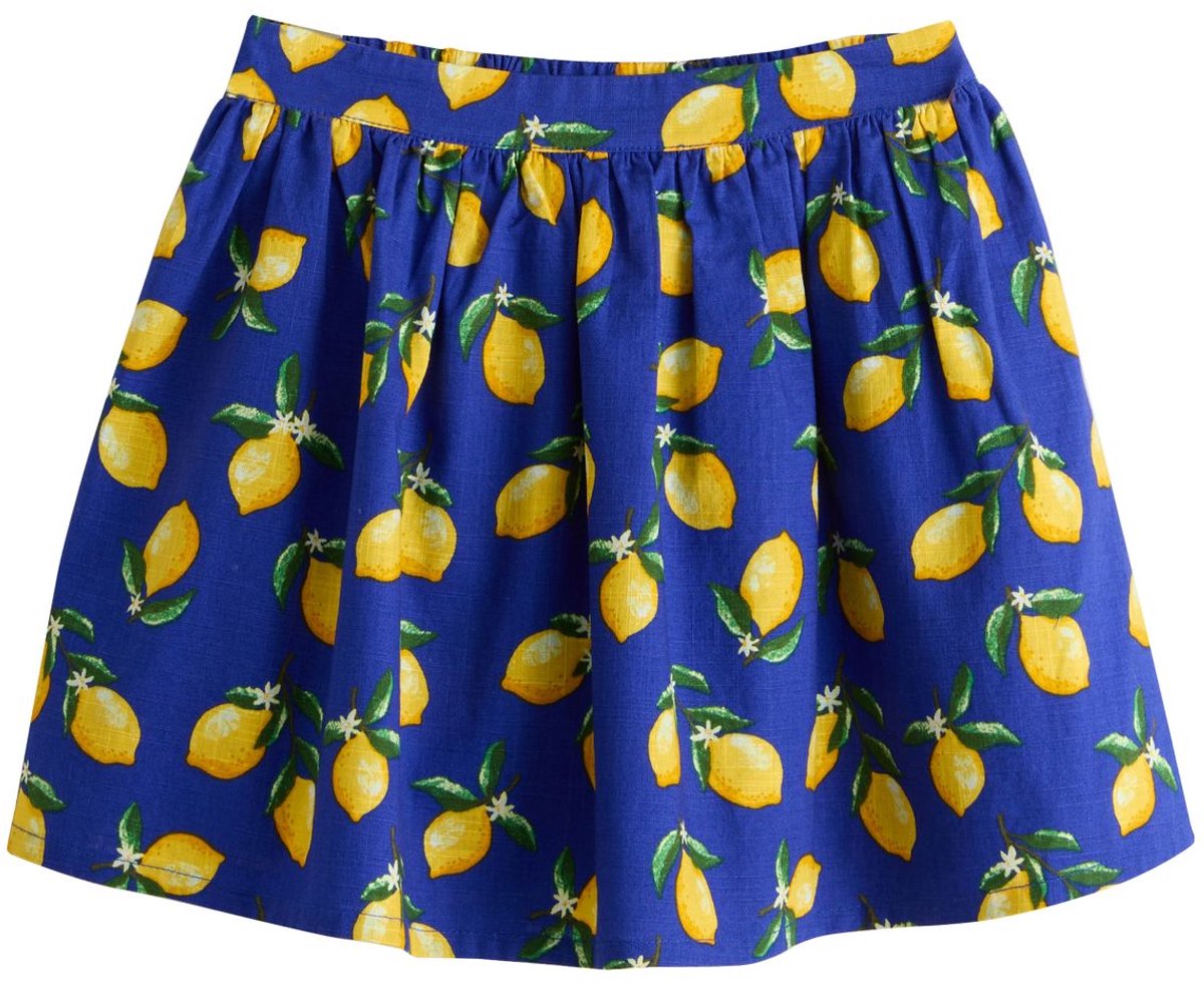 Next - Meisjes - Skirt met elastische taille - Blauw