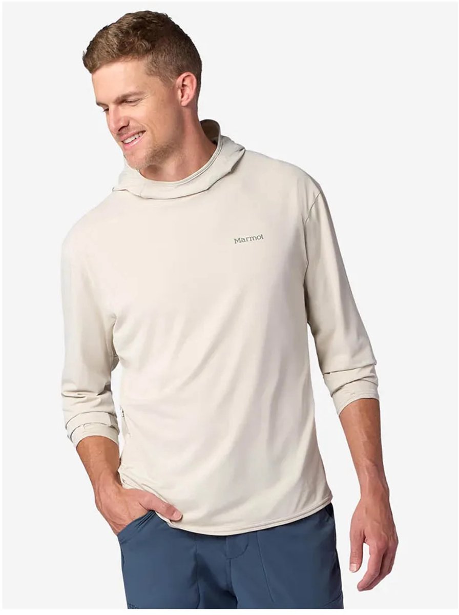 Marmot Airexchange Upf 50 Hoodie Beige S Man