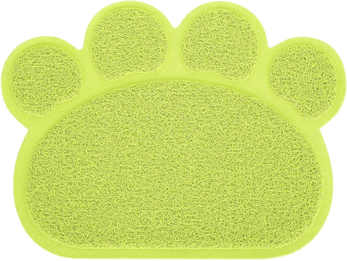 Dailygoods- Kattenbakvulling Mat - Waterdicht - Antislip - Schrapend Effect - Geschikt voor Kleine/Middelgrote Huisdieren - 39x29,5cm - Kattenbakmat