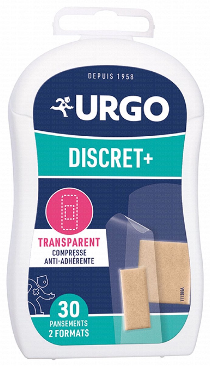 Urgo Discret + 2 Formaten 30 Pleisters