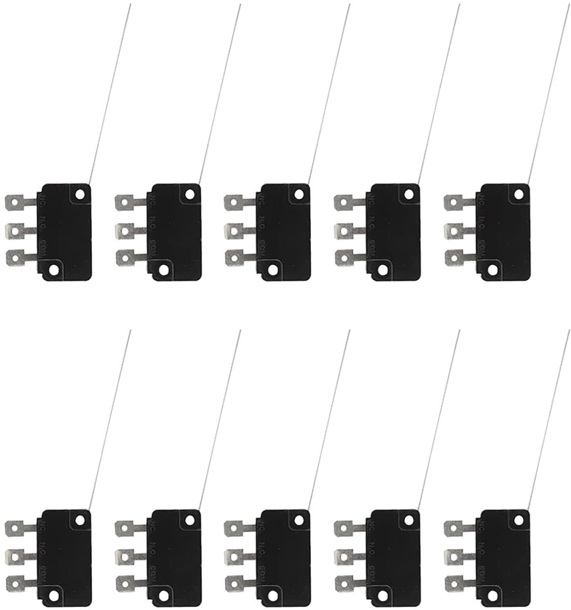 Micro switch vervangingsset - 10 stuks - hoge betrouwbaarheid - ideale oplossing voor scanners - ShopVlot