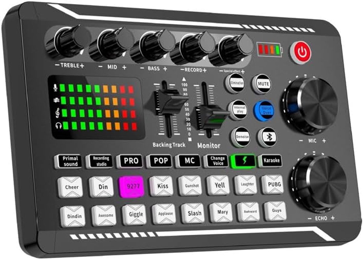 Geluidseffectenbord - Bluetooth compatibel - Meerdere geluidseffecten - Perfect voor livestreams - ShopVlot