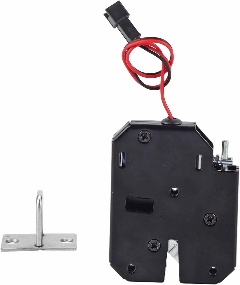 Elektronisch kastslot DC 12V - elektromagnetisch slot - veilig en betrouwbaar - ideaal voor lockers - ShopVlot