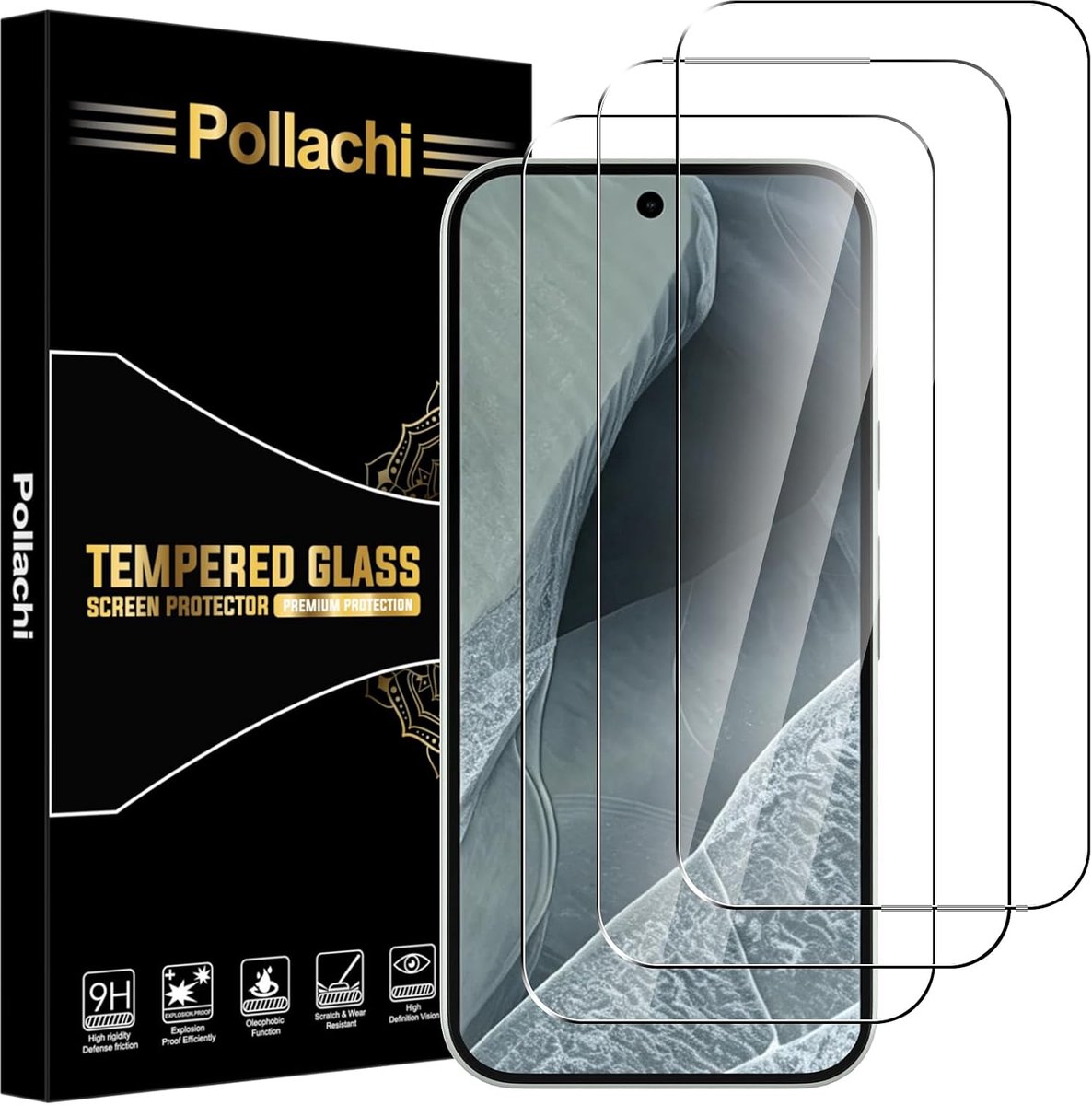 Beschermfolie voor Google Pixel 11 - Pantserglas - 9H hardheid - Anti-kras en anti-vingerafdruk - ShopVlot