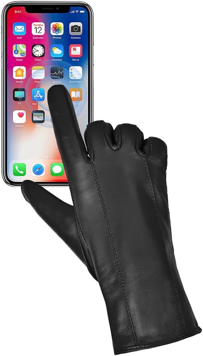 Vrouwenhandschoenen voor Winter - Cashmere Voering - Touchscreen Geschikt - Ideaal voor Koude Dagen - ShopVlot