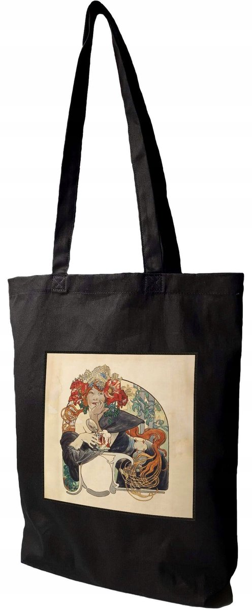 Stijlvolle Canvas Shopper Tas met Unieke Patch - Perfect voor Dagelijks Gebruik