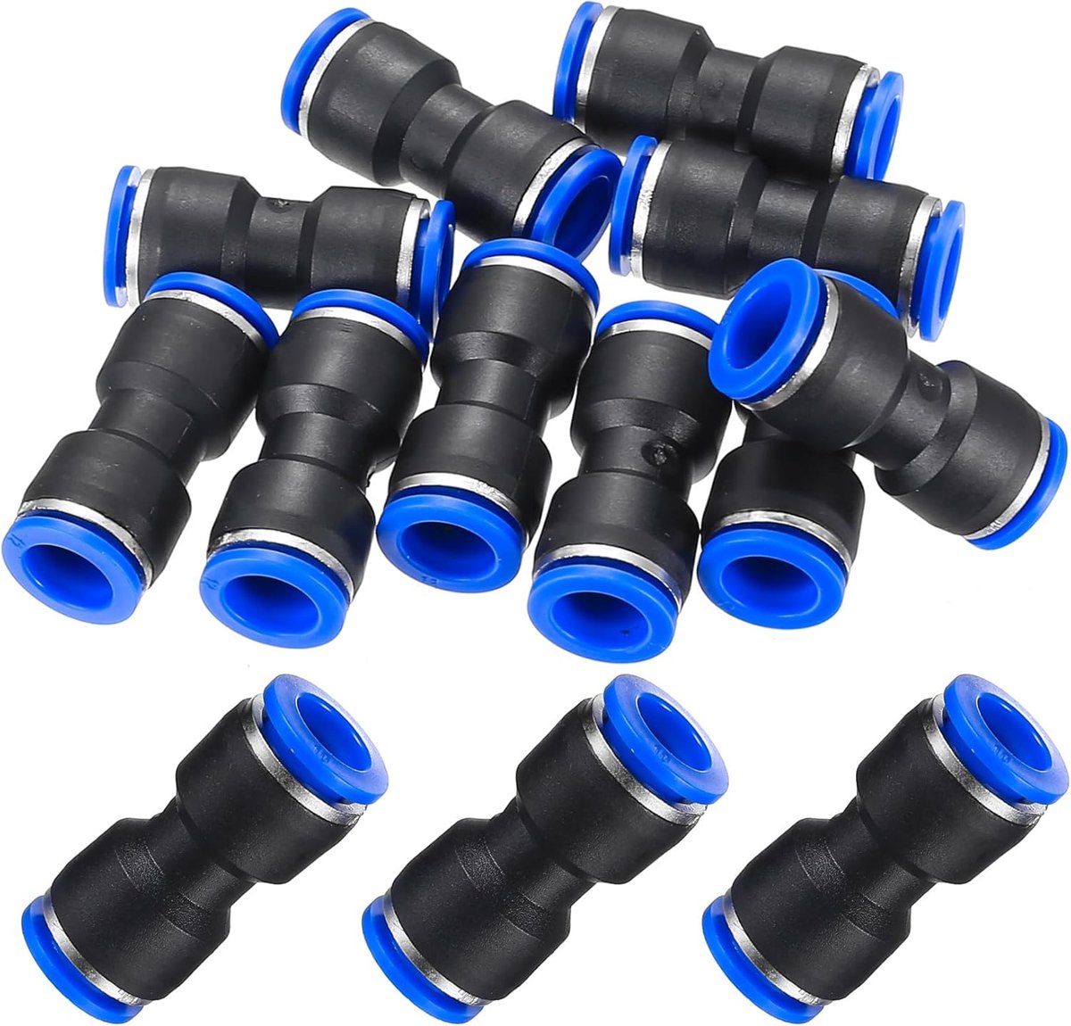 Pneumatische Slangverbinder 4mm - Duurzaam Plastic - 360° draaibaar - Ideaal voor luchtgereedschap - ShopVlot