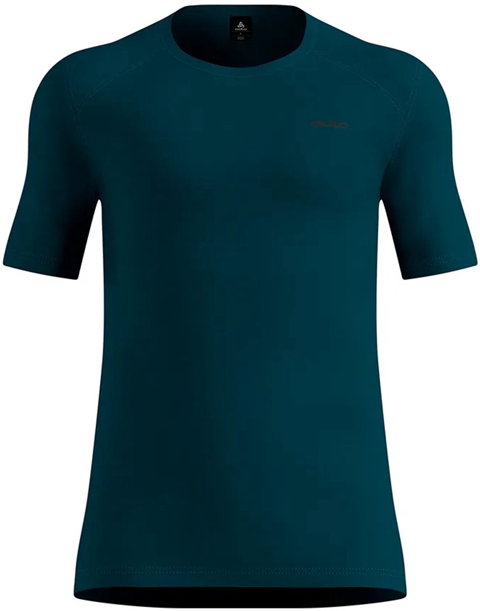 Odlo Active Warm Korte Mouwen Basislaag Blauw S Man